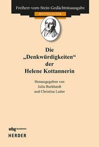 Produktbild: Die Denkw&uuml;rdigkeiten der Helene Kottannerin