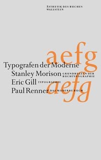 Produktbild: Typografen der Moderne