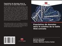 Produktbild: Population de donn&eacute;es dans le sch&eacute;ma de la table Web extraite