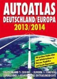 Produktbild: Autoatlas Deutschland / Europa 2013/2014