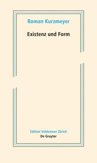 Produktbild: Existenz und Form