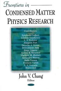 Produktbild: Frontiers in Condensed Matter Physics Research