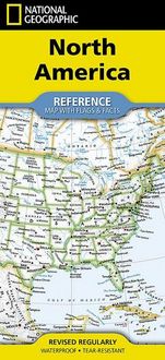 Produktbild: North America Reference Map (Folded)