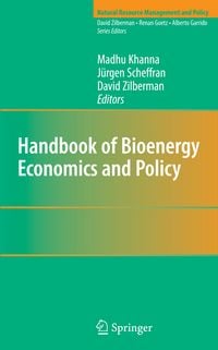 Produktbild: Handbook of Bioenergy Economics and Policy