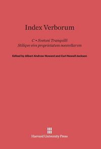 Produktbild: Index Verborum