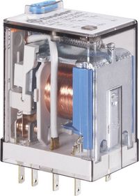 Produktbild: Finder 55.33.9.024.0010 Steckrelais 24 V/DC 10A 3 Wechsler 1St.