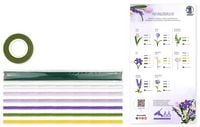 Produktbild: URSUS Erwachsenen-Bastelsets DIY-Set Chenilledraht Blumen Lila