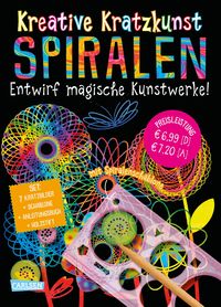 Bild vom Artikel Kreative Kratzkunst: Spiralen: Set mit 7 Kratztafeln, Spirograph, Anleitungsbuch und Holzstift vom Autor Anton Poitier