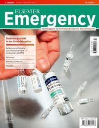 Produktbild: ELSEVIER Emergency. Bet&auml;ubungsmittel in der Vorabdelegation. 3/2024: Fachmagazin f&uuml;r Rettungsdienst und Notfallmedizin