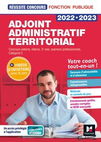 Produktbild: R&eacute;ussite Concours - Adjoint administratif territorial - 2022-2023 - Pr&eacute;paration compl&egrave;te