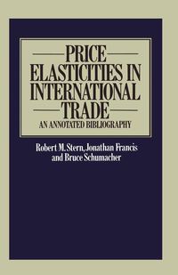 Produktbild: Price Elasticities in International Trade