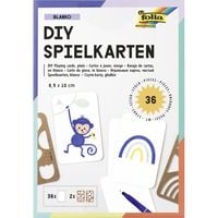 Produktbild: Folia Spielkarten blanko 6,5x10cm