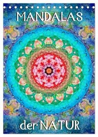 Produktbild: MANDALAS der Natur (Tischkalender 2026 DIN A5 hoch), CALVENDO Monatskalender