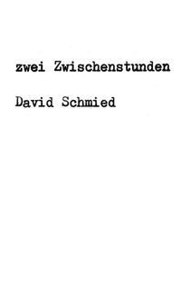Produktbild: Zwei Zwischenstunden