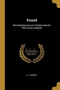 Produktbild: Forord