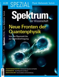 Bild vom Artikel Spektrum Spezial - Neue Fronten der Quantenphysik vom Autor Spektrum der Wissenschaft