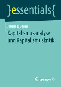 Produktbild: Kapitalismusanalyse und Kapitalismuskritik