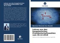 Produktbild: Lehren aus den kongolesischen Pr&auml;sidentschaftswahlen vom 30.12.2018