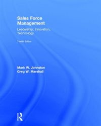 Produktbild: Johnston, M: Sales Force Management