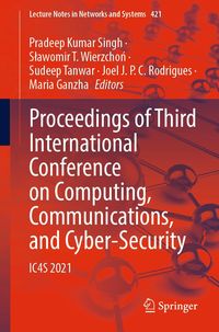 Produktbild: Proceedings of Third International Conference on Computing, Communications, and Cyber-Security