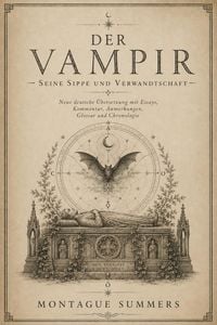 Produktbild: Der Vampir - Seine Sippe und Verwandtschaft Neue deutsche &Uuml;bersetzung mit Essays, Kommentar, Anmerkungen und Glossar