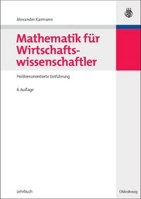 Produktbild: Mathematik f&uuml;r Wirtschaftswissenschaftler