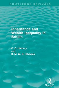 Produktbild: Inheritance and Wealth Inequality in Britain (Routledge Revivals)