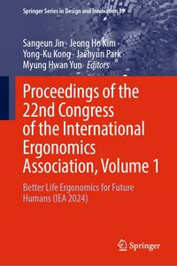 Produktbild: Proceedings of the 22nd Congress of the International Ergonomics Association, Volume 1