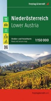 Produktbild: Freytag & berndt Stra&szlig;enkarte Nieder&ouml;sterreich 1:150.000