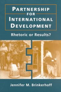 Produktbild: Brinkerhoff, J: Partnership for International Development