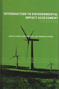 Produktbild: Introduction to Environmental Impact Assessment