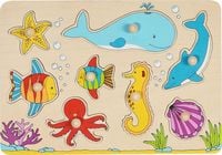 Bild vom Artikel Goki 57953 - Steckpuzzle Unterwasserwelt vom Autor 