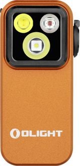 Produktbild: OLight Oclip Pro (Orange) Mini-Taschenlampe mit G&uuml;rtelclip 500lm 53g