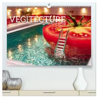 Produktbild: Vegitecture. Fotorealistische Visionen architektonischer Details (hochwertiger Premium Wandkalender 2027 DIN A2 quer), Kunstdruck in Hochglanz