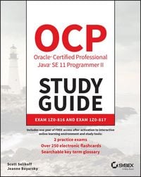Produktbild: OCP Oracle Certified Professional Java SE 11 Programmer II Study Guide