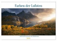 Produktbild: Farben der Lofoten - Jahreszeiten jenseits des Polarkreises (Wandkalender 2026 DIN A3 quer), CALVENDO Monatskalender