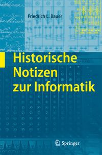 Produktbild: Historische Notizen zur Informatik