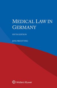 Produktbild: Medical Law in Germany