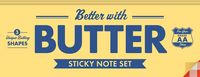 Produktbild: Better with Butter Sticky Note Set