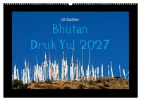 Produktbild: Bhutan Druk Yul 2027 (Wandkalender 2027 DIN A2 quer), CALVENDO Monatskalender