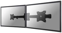Produktbild: Neomounts FPMA-CB100BLACK Monitor-Tischhalterung 2 Display(s) 25,4 cm (10") - 68,6 cm (27") Schwarz Neigbar