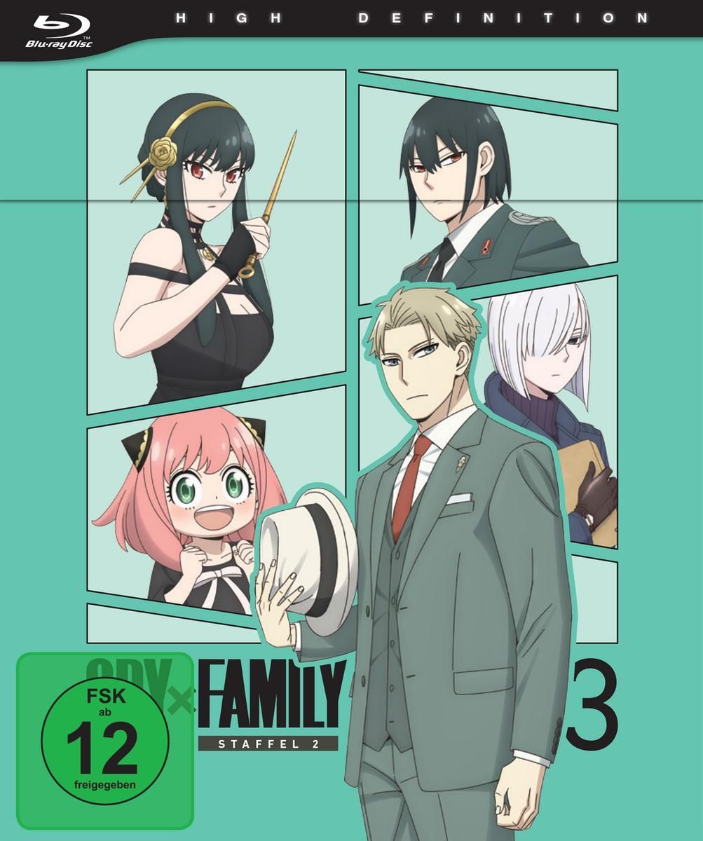 SPY×FAMILY Season2 Vol.3 Blu-ray Blu-ray SPY×FAMILY Season 2 Vol.3 Blu-ray Japanese Spy x