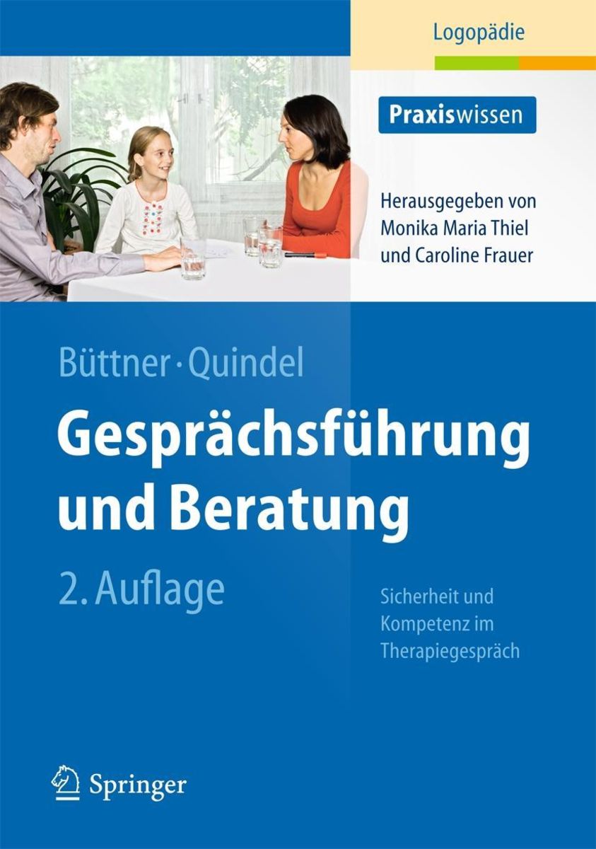 'Gesprächsführung Und Beratung' Von 'Claudia Büttner' - Buch - '978-3 ...