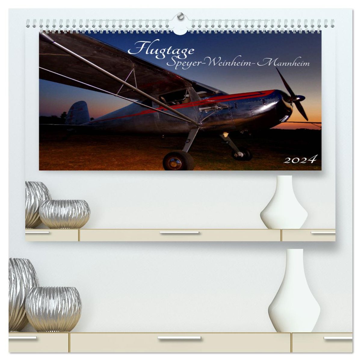 'Flugtage SpeyerWeinheimMannheim (hochwertiger Premium Wandkalender