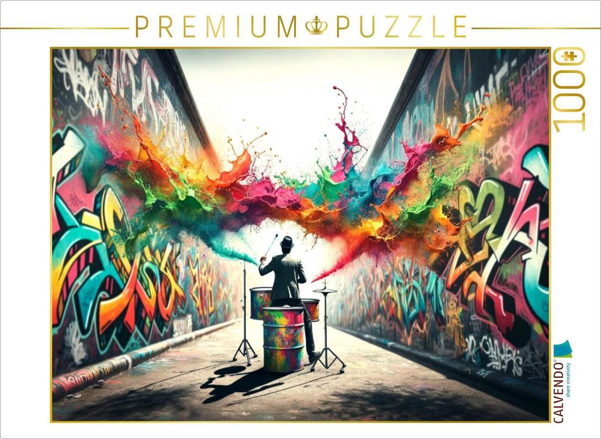 CALVENDO Puzzle „Bartagame“ 1000 Teile – 64 X 48 Cm, Premium-Qualität, Präzise Gestanzt, Für Puzzle-Fans