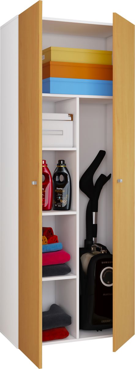 Holz Besenschrank Staubsauger Putzschrank Vandol K kaufen