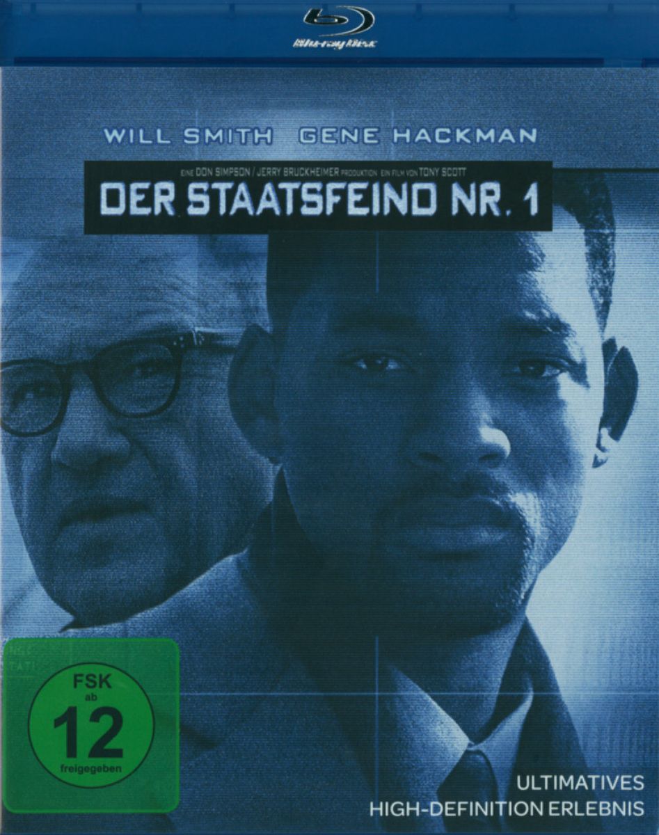 'Der Staatsfeind Nr. 1' von 'Tony Scott' 'Bluray' 'Der Staatsfeind Nr. 1' von 'Tony Scott' 'Bluray'