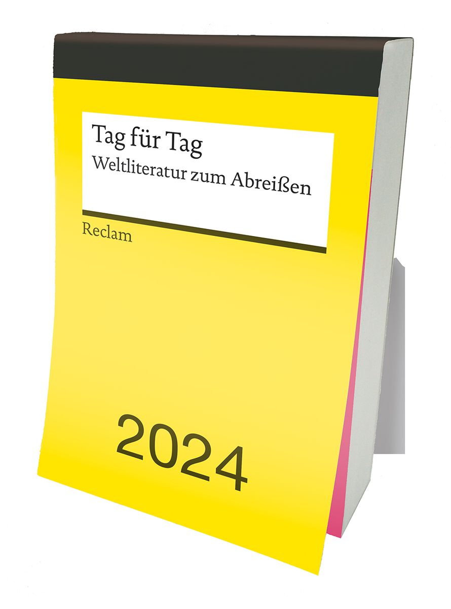 Tag für Tag. Weltliteratur zum Abreißen . Kalender  Orell Füssli