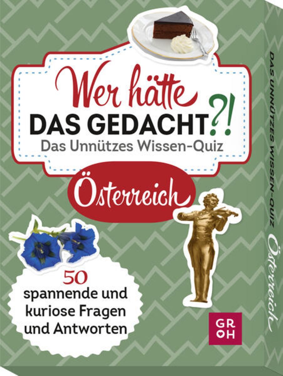 Wer Hätte Das Gedacht Das Unnützes Wissen Quiz Österreich Von Angelika Mandler Saul Buch 