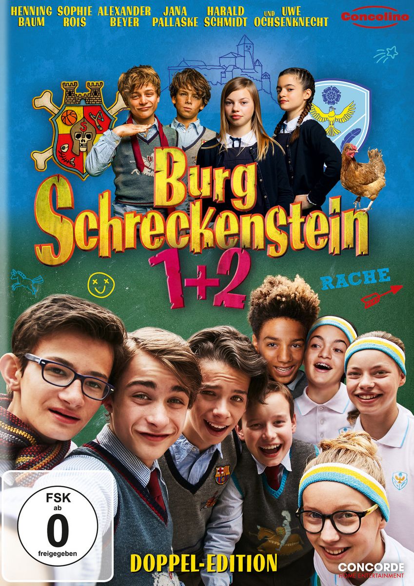 'Burg Schreckenstein 1+2 [2 DVDs]' von 'Ralf Huettner' - 'DVD'
